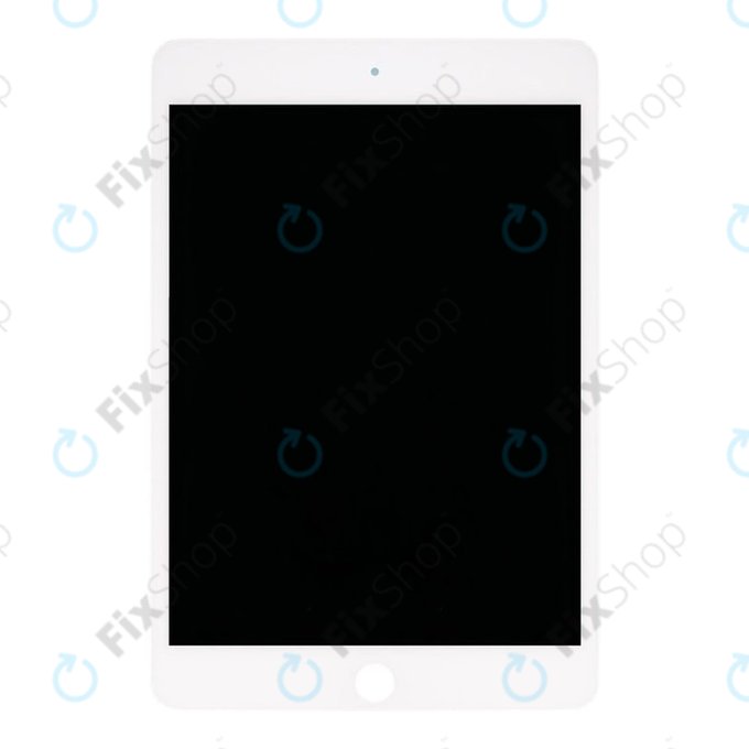 LCD дисплей за iPad Mini 5, White, Тъчскрийн без рамка, Refurbished