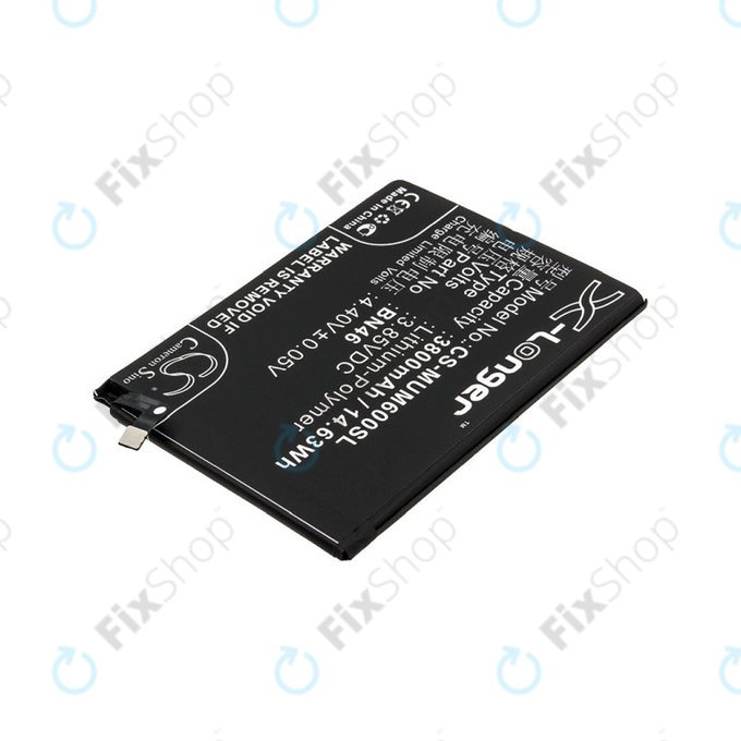 Батерия за Xiaomi Redmi Note 8T, 3800mAh, Li-Pol, 3.85 V, BN46, HQ