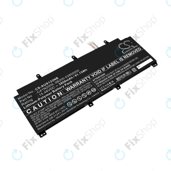 Батерия за Asus ROG Flow X13 GV301QE-K6008, 3950mAh, Li-Pol, 15.48V, C41N2009, HQ