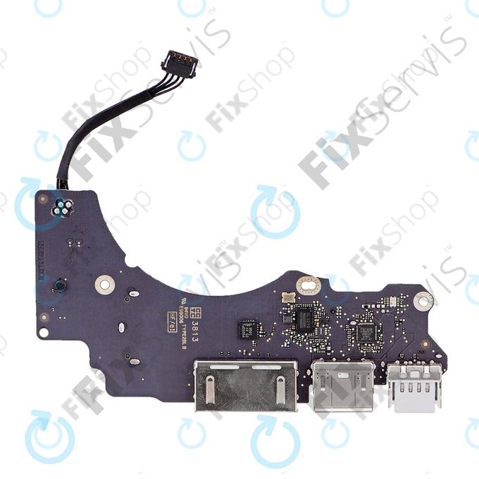 I/O платка за MacBook Pro 13" A1502 (късен 2013 – среден 2014), HDMI, SDXC, USB, десен