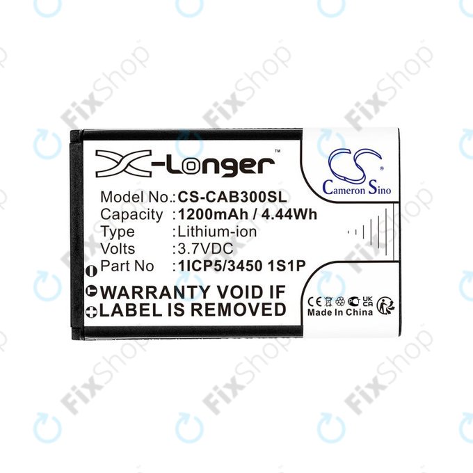 Батерия за Cat B30, 1200mAh, Li-Ion, 3.7V, 1ICP5/3450 1S1P, HQ