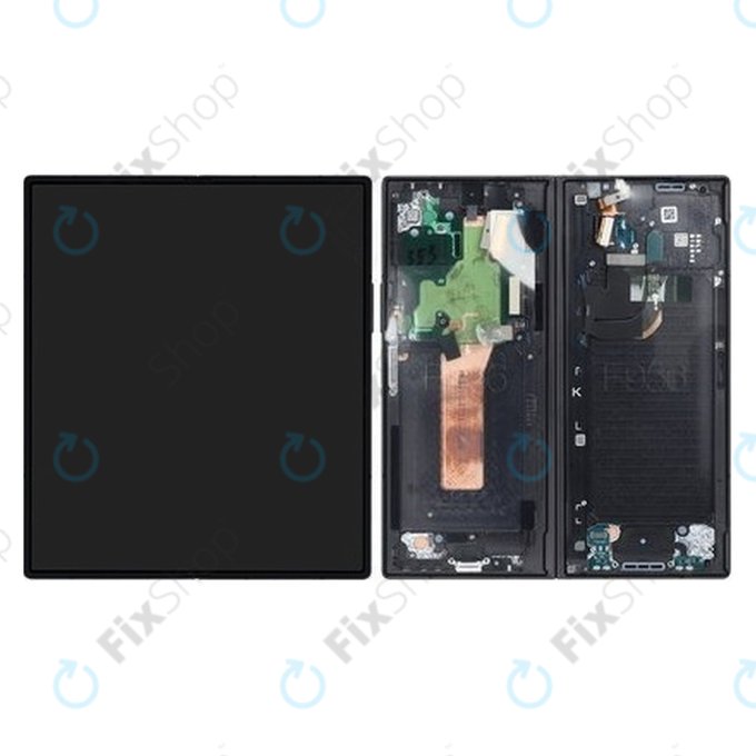 Дисплей OLED за Samsung Z Fold 6 F956B, Black, Тъчскрийн с рамка