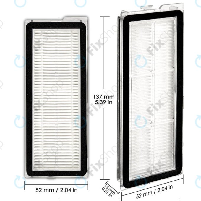 Прахов филтър, 2 бр. за Xiaomi Roborock QV 35A, QV 35S
