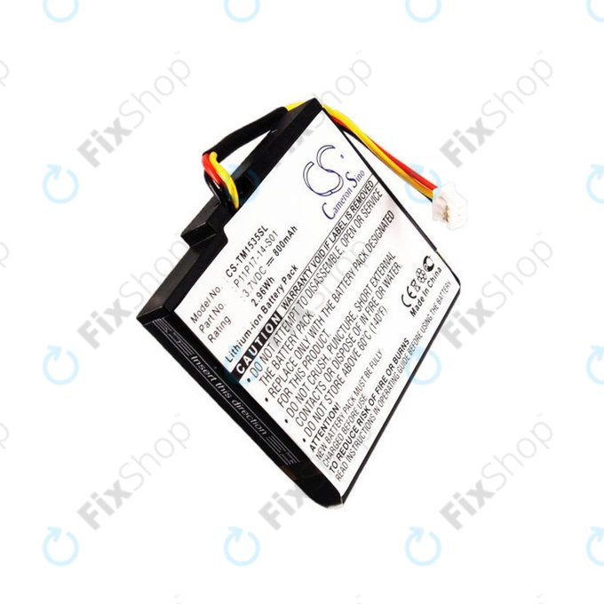 Батерия за TomTom, 800mAh, Li-Ion, 3.7V, P11P17-14-S01, HQ