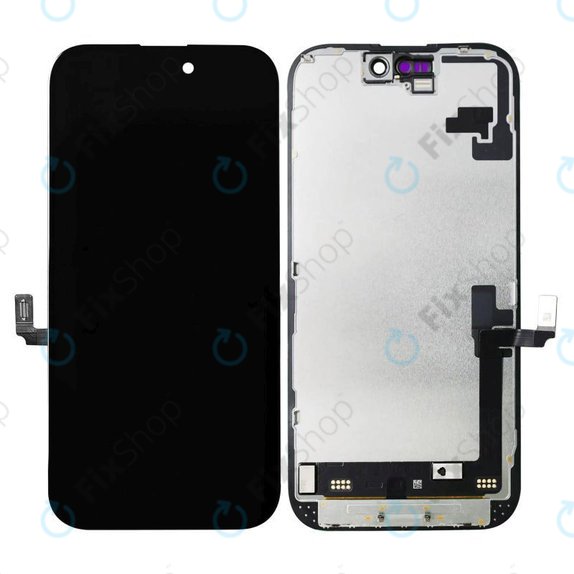 Дисплей In-Cell FHD за iPhone 16, Тъчскрийн с рамка, FixPremium