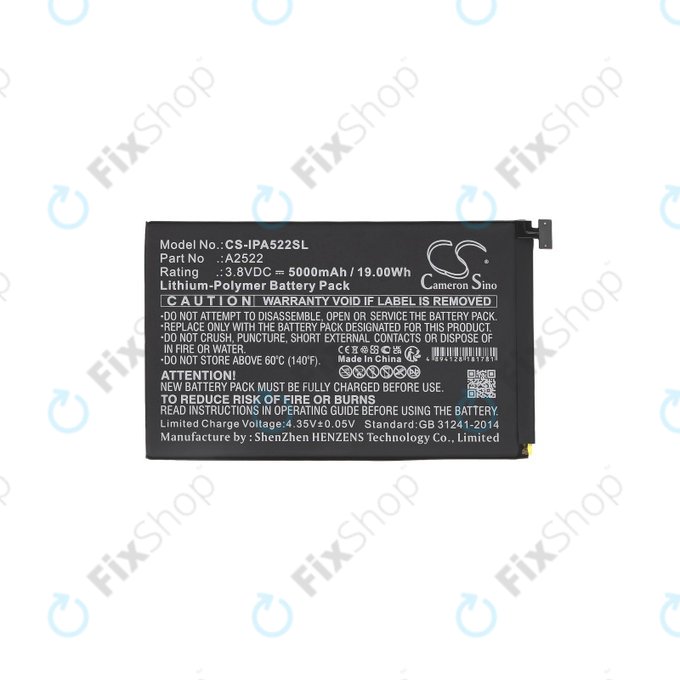 Батерия за Apple iPad Mini 6, A2522, 5000mAh, HQ