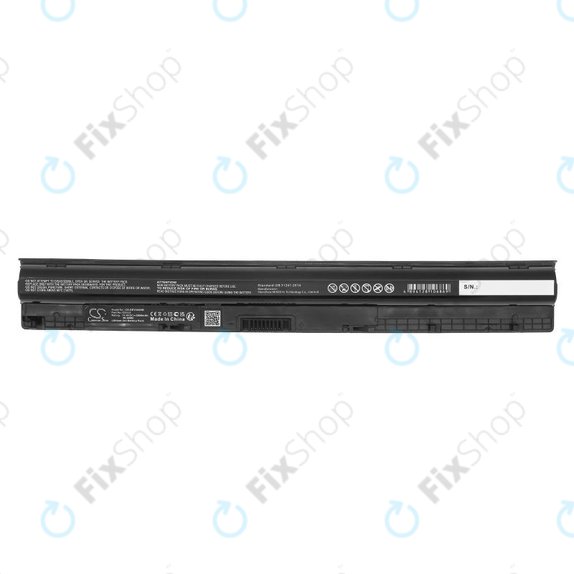 Батерия за Dell Inspiron 14, 15, 17, Vostro 14, 15, 2600mAh, Li-Ion, 14.8V, GXVJ3, HQ