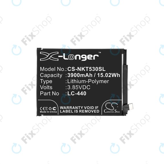 Батерия за Nokia 5.3, 3900mAh, Li-Pol, 3.85 V, LC-440, HQ