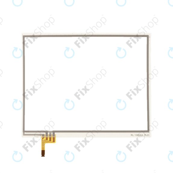 Долно тъч стъкло с лепенка за Nintendo DSi XL и Nintendo DSi LL