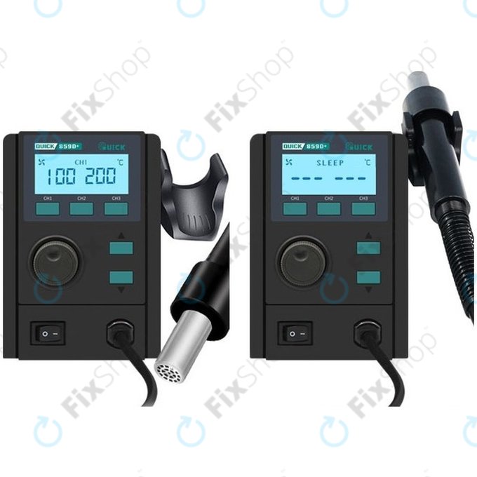 Топловъздушна поялна станция, Quick 859D+