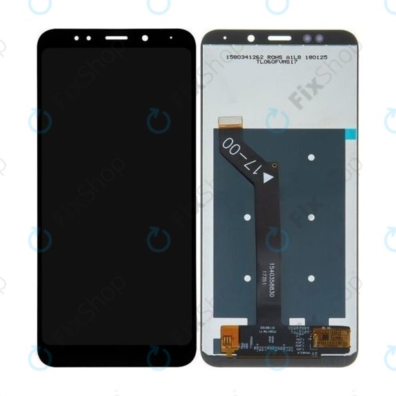 дисплей за Xiaomi Redmi 5 Plus (Redmi Note 5), Тъчскрийн без рамка, черен, Black, TFT