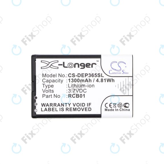 Батерия за Doro Primo 365, 1300mAh, Li-Ion, 3.7V, RCB01, HQ