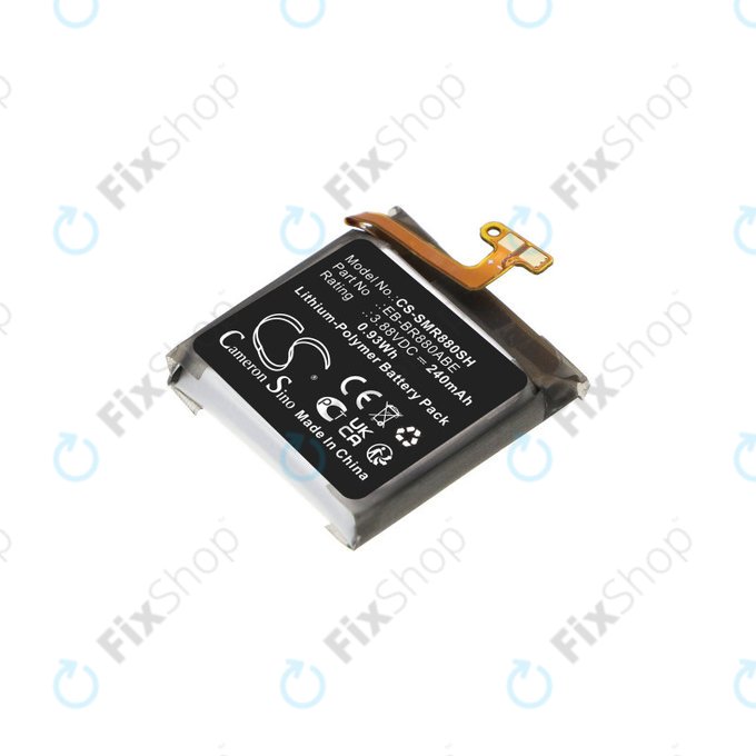 Батерия за Samsung Galaxy Watch 4 40mm, Watch4 Classic 42mm, 240mAh, Li-Pol, 3.88V, EB-BR880ABE, HQ