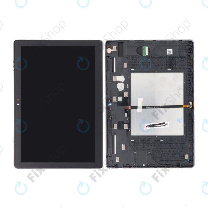 Дисплей за Lenovo Tab M10 TB-X605F, TB-X605N, TB-X605M, Тъчскрийн с рамка, Черен