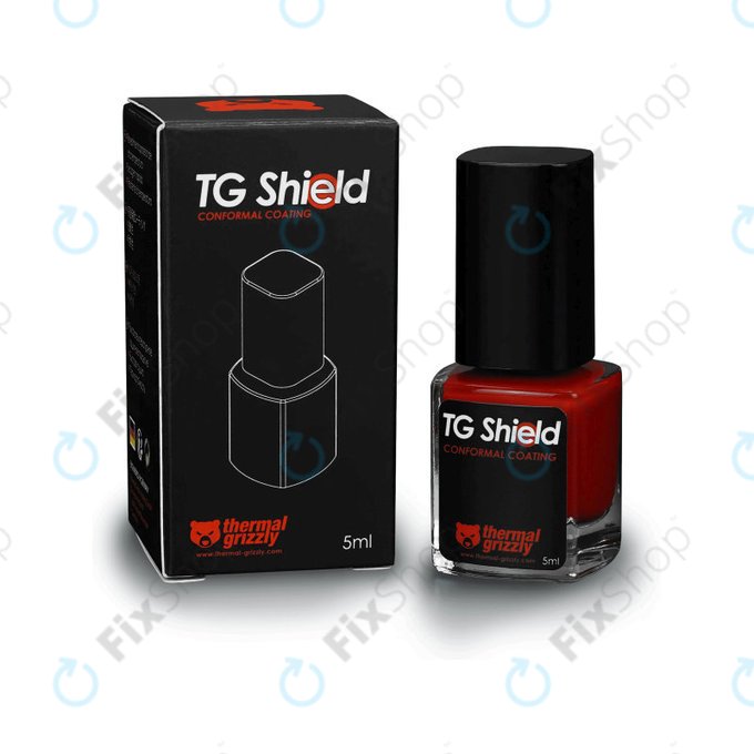 Защитен лак срещу течен метал 5ml, Thermal Grizzly TG Shield
