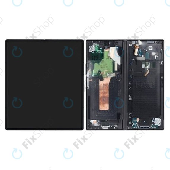 Дисплей OLED за Samsung Z Fold 6 F956B, Black, Тъчскрийн с рамка