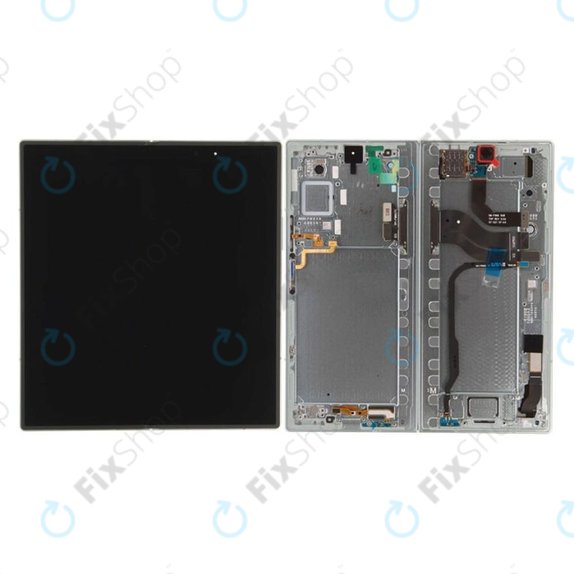 Дисплей за Samsung Z Fold 7 F966B, Mint, Тъчскрийн с рамка, GH82-37548D Genuine Service Pack