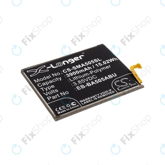 Батерия за Samsung A20 A205F, 3900mAh, Li-Pol, 3.85 V, EB-BA505ABN, HQ
