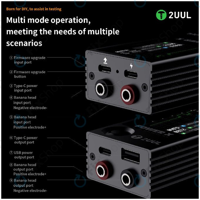 USB тестер за напрежение и ток 2UUL PW11