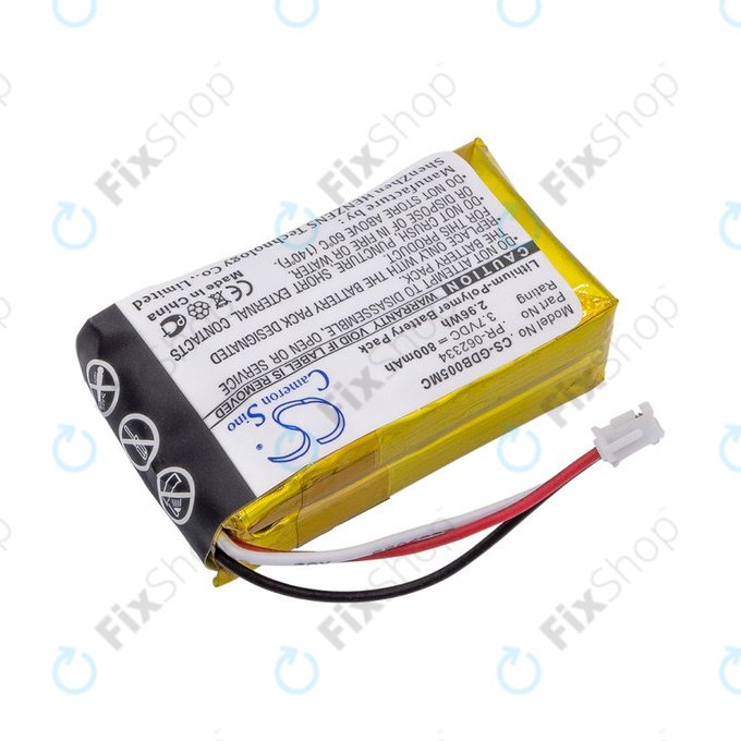 Батерия за GoPro Hero +, 800mAh, Li-Polymer, 3.7V, PR-062334, HQ