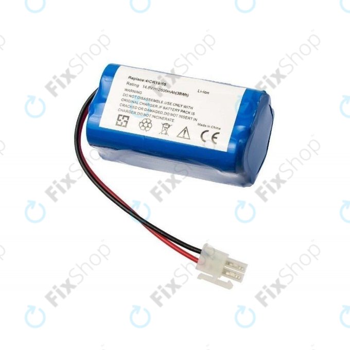 Батерия за Ecovacs Deebot CR130, 4ICR19/65, Li-Ion 14.8V 2600mAh