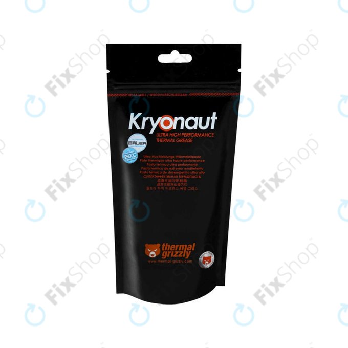 Термопаста 1,5ml/5,55g, Thermal Grizzly Kryonaut