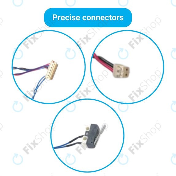 Колело с мотор за Ecovacs Deebot N-series, T-series, Ozmo-series, ляв, Left