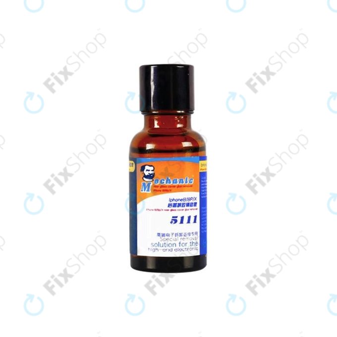 Премахвач на лепило за задно стъкло (iPhone 8 – 14 Pro Max) – 20ml, Mechanic 5111