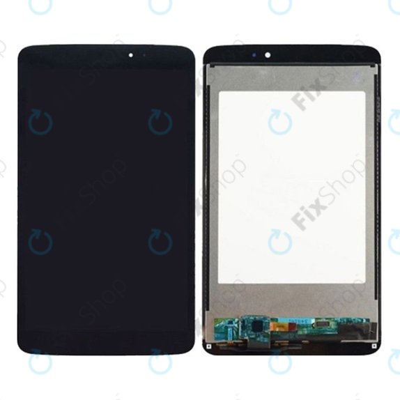 LCD дисплей за LG G Pad V500, Тъчскрийн без рамка, черен, Black, TFT