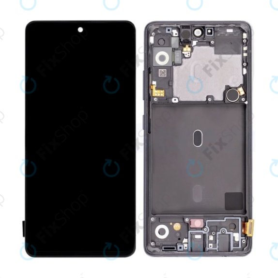 дисплей за Samsung A51 5G A516B, Тъчскрийн и рамка, TFT