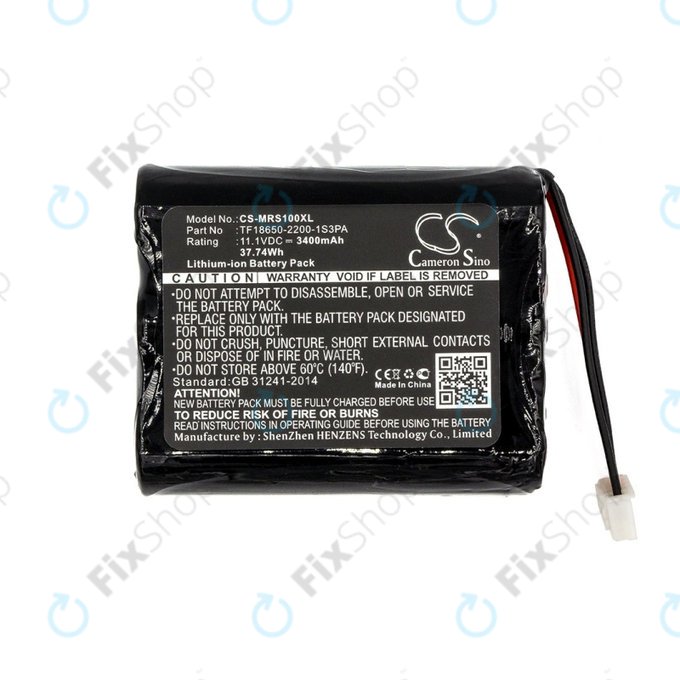 Батерия за Marshall Stockwell, 3400mAh, Li-Ion, 11.1V, TF18650-2200-1S3PA, HQ
