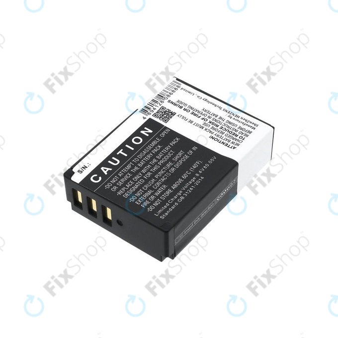 Батерия за Kodak PIXPRO S1, AZ651, AZ652, AZ901, 1150mAh, Li-Ion, 7.4V, LB-070, HQ