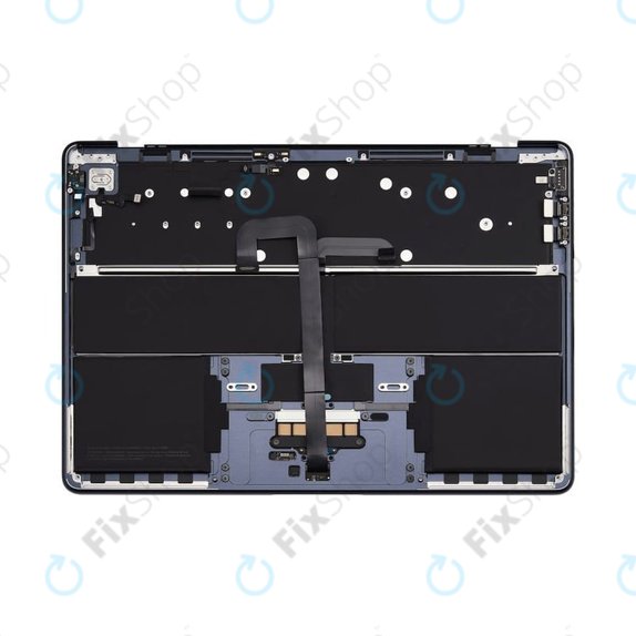 Горен корпус с клавиатура за MacBook Air 13", A3113 (2024), с US клавиатура и батерия, Midnight, 661-40230, Genuine Apple