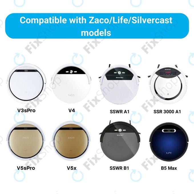 Батерия за Zaco V3, V40, V5s Pro, V5x, Silvercrest SSWR A1, SSWR B1, SSR 3000 A1, 18650B4-4S1P-AGX-2, Li-Ion 14.4V 2600mAh, HQ