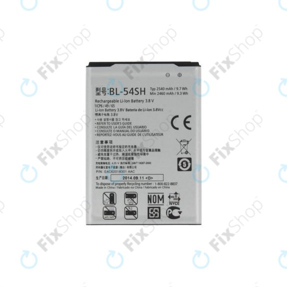 Батерия за LG G3 S D722, L90 D405, Bello, BL-54SH, 2540mAh