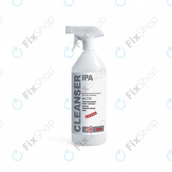 Изопропилов алкохол 100%, 1000 мл, с пулверизатор, Cleanser IPA