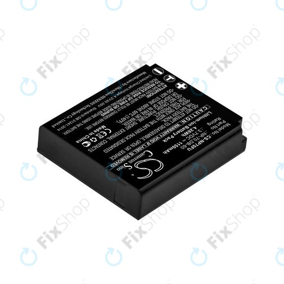 Батерия за Panasonic Lumix DMC-FX01, 1150mAh, Li-Ion, 3.7V, CGA-S005, HQ
