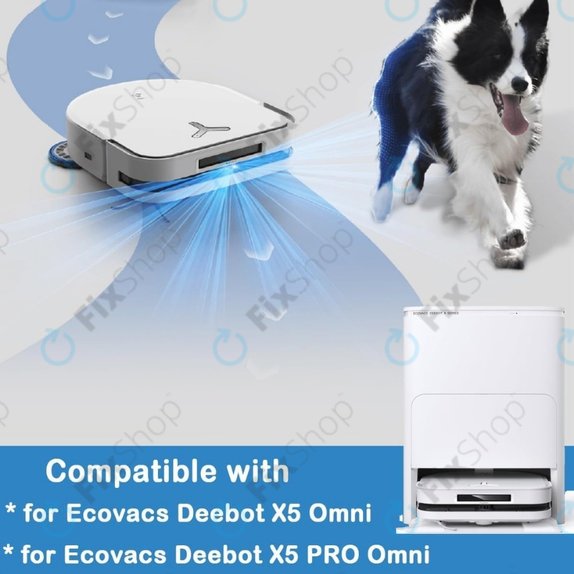 HEPA филтър за Ecovacs Deebot X5 Omni, X5 Pro Omni