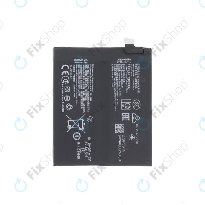 Батерия за OnePlus 12 PJD110, BLP975, 5000mAh