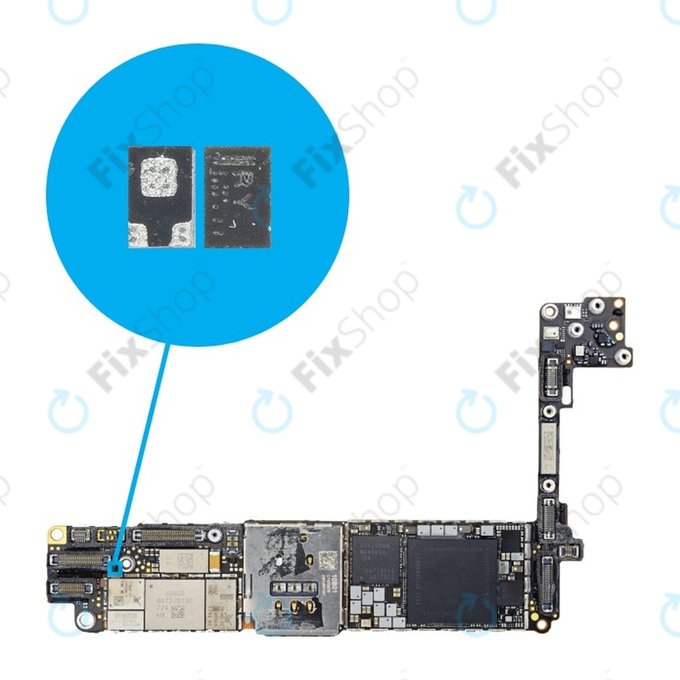 IC за захранване за iPhone 8, Q3200 / Q3201