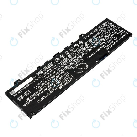Батерия за Dell Inspiron 13, 7373, Vostro 13, 3100mAh, Li-Ion, 11.4V, F62G0, HQ
