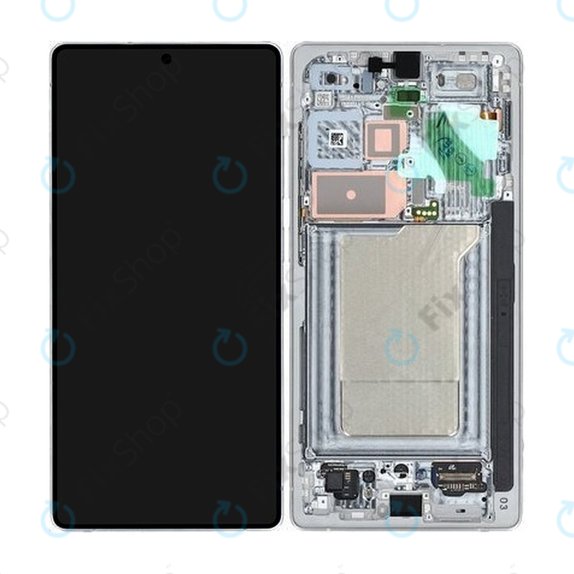 Дисплей за Samsung S25 Ultra, Titanium Silverblue, Тъчскрийн с рамка, GH82-36387C Genuine Service Pack