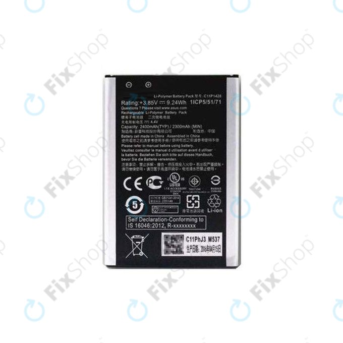 Батерия за Asus Zenfone 2 Laser ZE500KL, C11P1428, 2400mAh