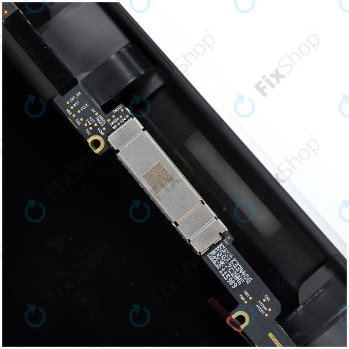 LCD дисплей за MacBook Pro 15" A1707 (късна 2016 – средата на 2017), предно стъкло, корпус, Сребрист, Refurbished