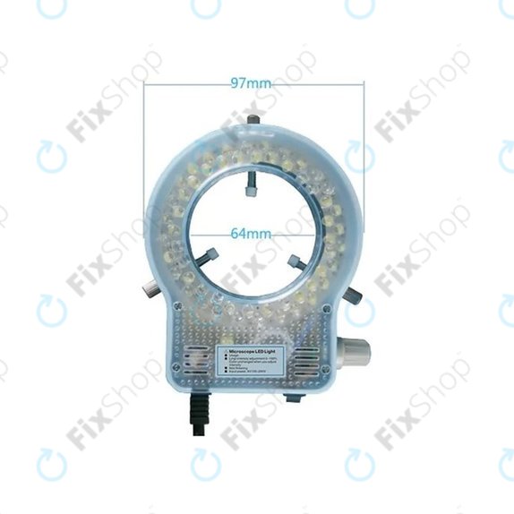 Регулируема LED лампа за микроскоп (синя), Sunshine SS-033