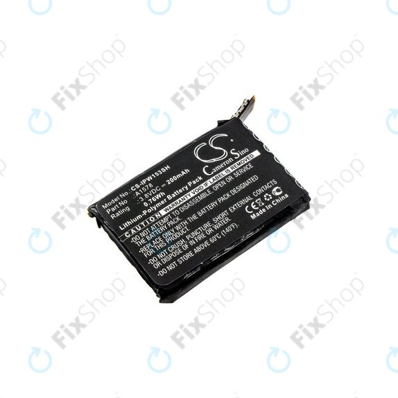 Батерия за Apple Watch 1 38 mm, 200mAh, Li-Pol, 3.8 V, A1578, HQ