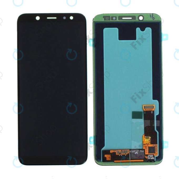 дисплей OLED за Samsung A6 A600F (2018), Тъчскрийн без рамка, GH97-21897A, GH97-21898A, Genuine Service Pack