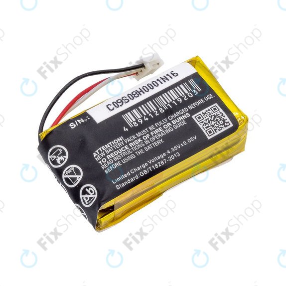 Батерия за GoPro Hero +, 800mAh, Li-Polymer, 3.7V, PR-062334, HQ