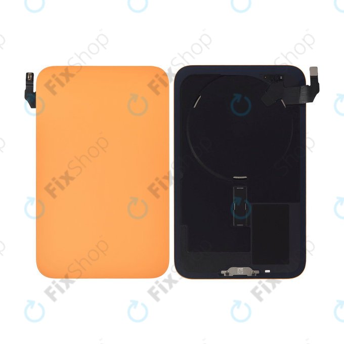 Стъкло на задния капак за iPhone 17 Pro, Orange, Pulled A
