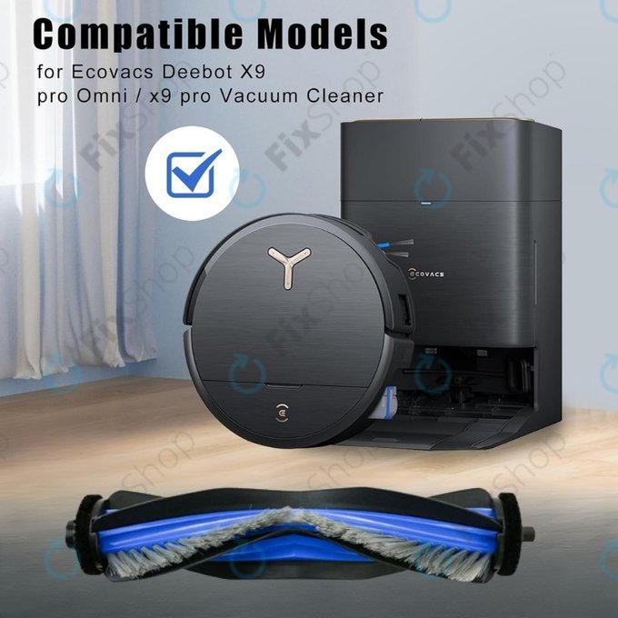 Основна четка за Ecovacs Deebot X9 Pro Omni, X9 Pro